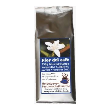 Packung Flor del café aus Marcala 2013