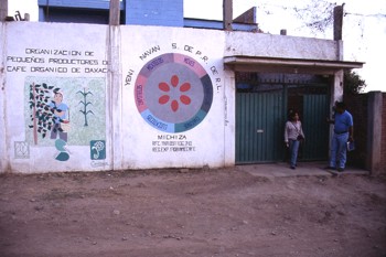 Büro der Koperative Michiza in Oaxaca - Mexico